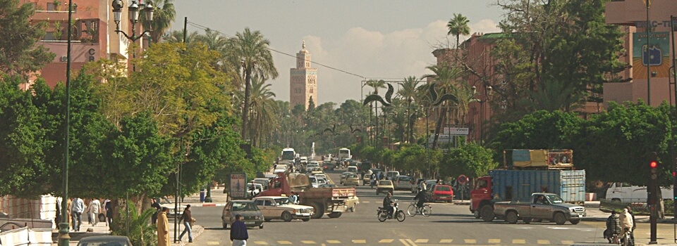 Verkehrshinweise-Transport-Marokko-Marrakesch