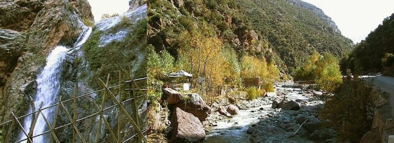 Von der Unterkunft in Marrakesch in das Ourika-Tal